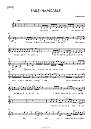 undefined Bad Bunny - BAILE INoLVIDABLE