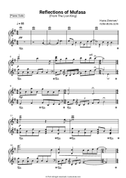 undefined Hans Zimmer - Reflections of Mufasa (From The Lion King)