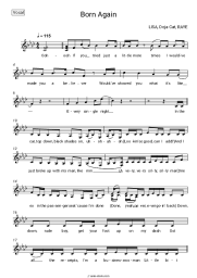 undefined LISA, Doja Cat, Raye - Born Again