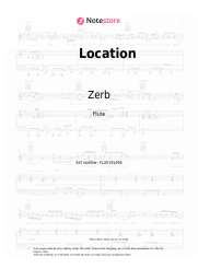 Sheet music, chords Zerb, Wiz Khalifa, Ty Dolla Sign - Location