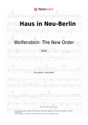 Sheet music, chords Wolfenstein: The New Order, Mick Gordon - Haus in Neu-Berlin