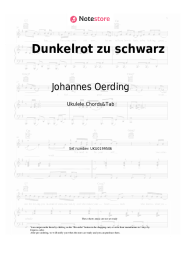 undefined Johannes Oerding, LOTTE - Dunkelrot zu schwarz