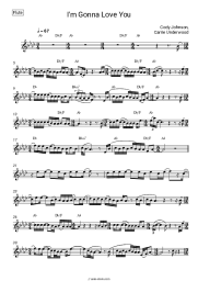 Sheet music, chords Cody Johnson, Carrie Underwood - I'm Gonna Love You