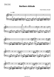 Sheet music, chords Noah Kahan, Hozier - Northern Attitude