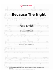 undefined Patti Smith - Because The Night
