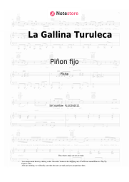 Sheet music, chords Piñon Fijo - La Gallina Turuleca