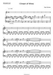 undefined Gary Numan -  I Dream of Wires