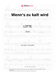 undefined LOTTE - Wenn’s zu kalt wird