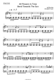 undefined Jeff Buckley, Elizabeth Fraser - All Flowers In Time Bend Towards The Sun