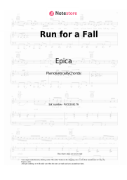 undefined Epica - Run for a Fall