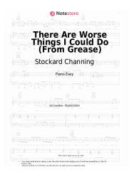 Sheet music, chords Stockard Channing - There Are Worse Things I Could Do (From Grease)