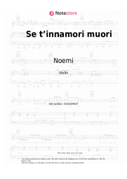 undefined Noemi - Se t’innamori muori