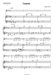 Sheet music, chords Sleep Token - Caramel