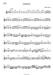Sheet music, chords Sleep Token - Caramel