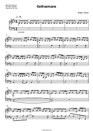 Sheet music, chords Sleep Token - Gethsemane