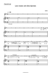 undefined GIMS (Maître Gims) - Les roses ont des épines