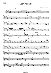 Sheet music, chords Elizabeth Nichols - I Got A New One