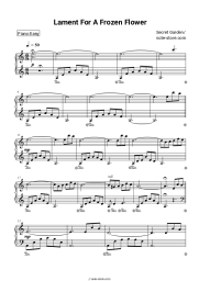 undefined Secret Garden - Lament For A Frozen Flower