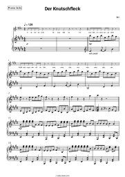 Sheet music, chords Ixi - Der Knutschfleck