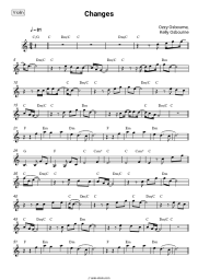 Sheet music, chords Kelly Osbourne, Ozzy Osbourne - Changes