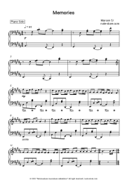 undefined Maroon 5 - Memories