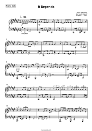 undefined Chris Brown, Bryson Tiller - It Depends