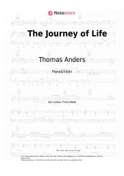 undefined Thomas Anders - The Journey of Life