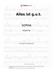 undefined SOPHIA - Alles ist g.u.t.