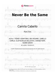 undefined Camila Cabello - Never Be the Same