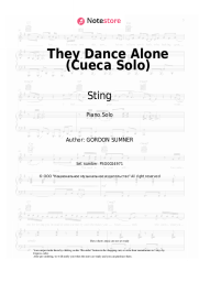 undefined Sting - They Dance Alone (Cueca Solo)