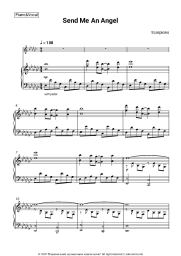 Sheet music, chords Scorpions - Send Me An Angel