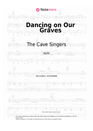 Sheet music, chords The Cave Singers - Dancing on Our Graves
