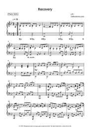 Sheet music, chords LP - Recovery