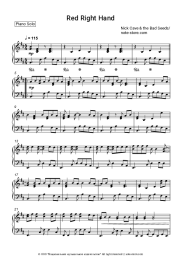 undefined Nick Cave & the Bad Seeds - Red Right Hand