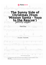 Sheet music, chords Johnny Logan - The Sunny Side of Christmas (from 'Mission Santa - Yoyo to the Rescue')