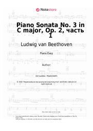 undefined Ludwig van Beethoven - Piano Sonata No. 3 in C major, Op. 2, 1st Movement
