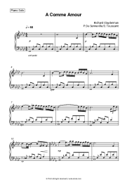 undefined Richard Clayderman - A Comme Amour