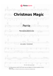 Sheet music, chords Perrie - Christmas Magic