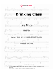 undefined Lee Brice - Drinking Class