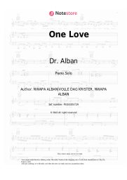 undefined Dr. Alban - One Love