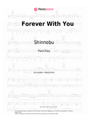 Sheet music, chords Shinnobu - Forever With You