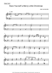 Sheet music, chords Jake Quickenden - Have Yourself a Merry Little Christmas