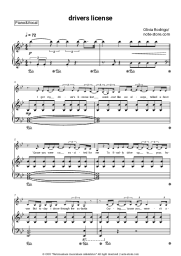 undefined Olivia Rodrigo - drivers license