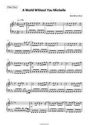 undefined Bad Boys Blue - A World Without You Michelle