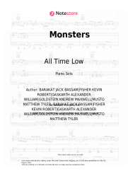 undefined All Time Low, Blackbear - Monsters