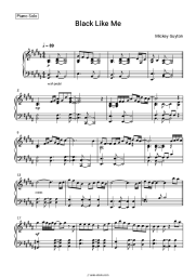 Sheet music, chords Mickey Guyton - Black Like Me