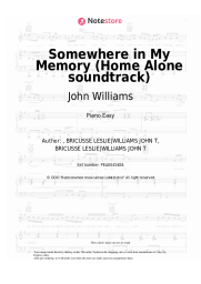 undefined John Williams - Somewhere in My Memory (Home Alone soundtrack)