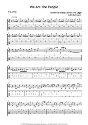 undefined Martin Garrix, Bono, The Edge - We Are the People