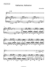 Sheet music, chords Steinwolke - Katharine katharine