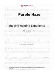 Sheet music, chords The Jimi Hendrix Experience - Purple Haze
